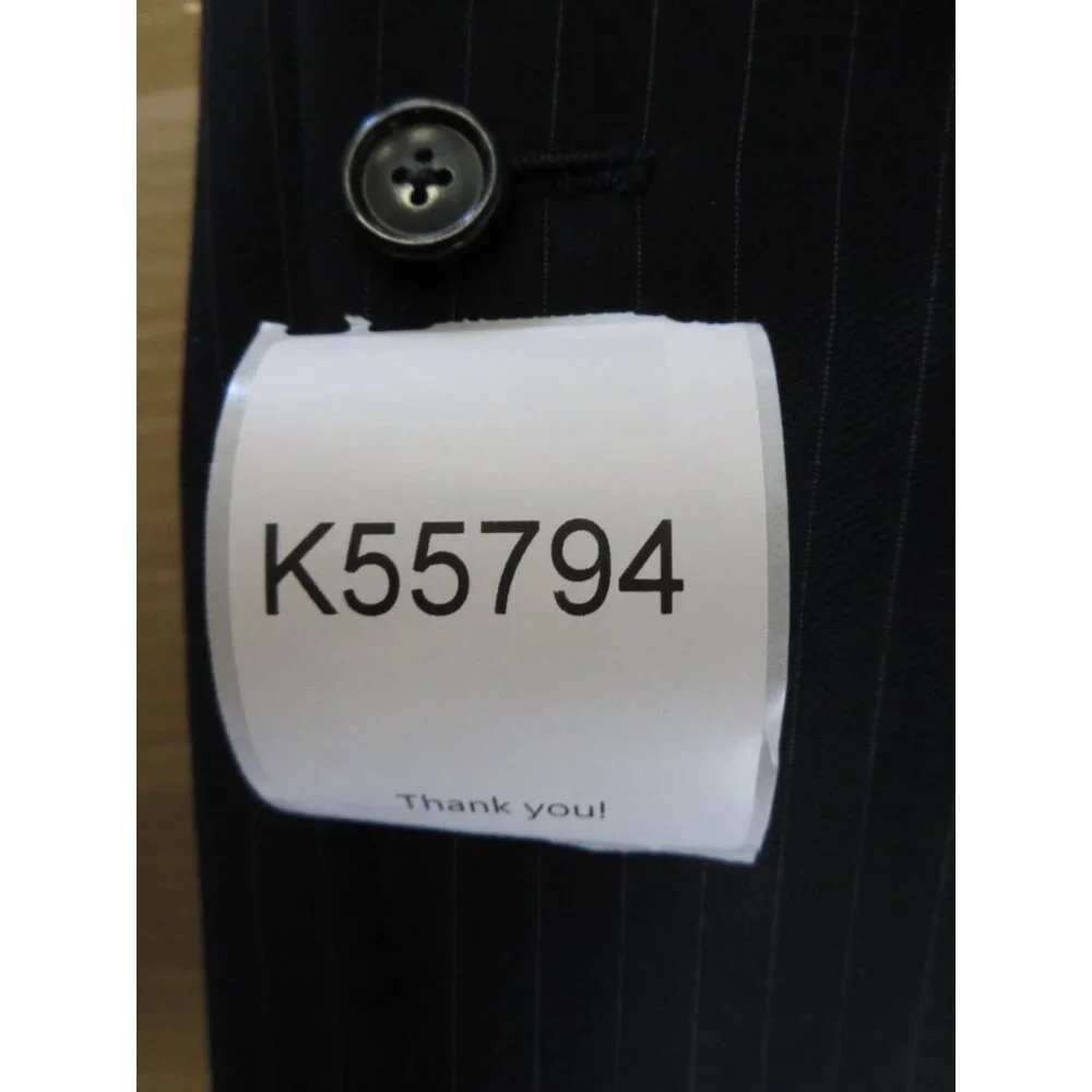 Jack Victor Sport Coat 38 Wool Blazer Striped Classic Y2K Jacket Union